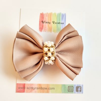 Glorious bow(caramel)