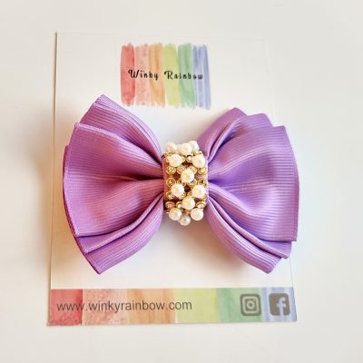Glorious bow(light purple)