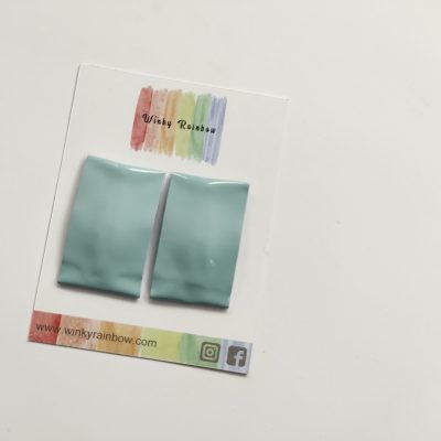 Blue snap clip