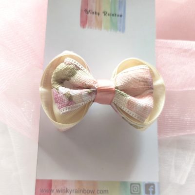 crown bow(pastel)