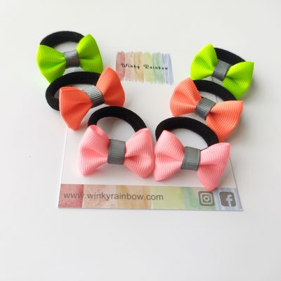 hair ties combo(neon)
