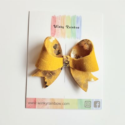 sailor bow (yellow)